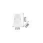 Preview: Ideal Lux TRIPLO Wandleuchte E27 dimmbar Weiss 026473