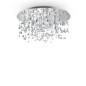Preview: Ideal Lux NEVE G9 Deckenleuchte 15x ⌀800mm dimmbar Chrom warmweiss 030784