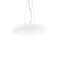Preview: Ideal Lux SMARTIES Pendelleuchte E27 3-fach ⌀425mm dimmbar Weiss 032016