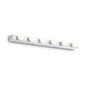 Preview: Ideal Lux PRIVE Wandleuchte E14 6-fach dimmbar Chrom 045627
