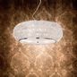 Preview: Ideal Lux PASHA Pendelleuchte E14 6-fach ⌀400mm dimmbar Chrom 082158