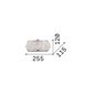 Preview: Ideal Lux PASHA G9 Wandleuchte 3x dimmbar Chrom warmweiss 082264