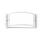 Preview: Ideal Lux REX-1 Wandleuchte E27 dimmbar Weiss IP44 092393