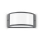 Preview: Ideal Lux REX-1 Wandleuchte E27 dimmbar Anthrazit IP44 092409