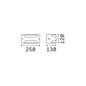 Preview: Ideal Lux REX-3 Wandleuchte E27 dimmbar Anthrazit IP44 092447