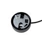 Preview: Ideal Lux MOBY Pendelleuchte E27 ⌀350mm dimmbar Schwarz 093659