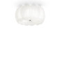 Preview: Ideal Lux OVALINO Deckenleuchte E27 5-fach ⌀400mm dimmbar Weiss 093963