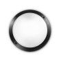 Preview: Ideal Lux POLAR Wandleuchte E27 ⌀300mm dimmbar Schwarz IP66 096674