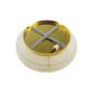 Preview: Ideal Lux PASHA Deckenleuchte E14 10-fach ⌀550mm dimmbar Gold 100791