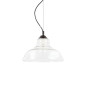 Preview: Ideal Lux BISTRO Pendelleuchte E27 ⌀280mm dimmbar Klar 112336