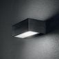 Preview: Ideal Lux TWIN Wandleuchte G9 dimmbar Schwarz IP44 115375