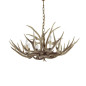 Preview: Ideal Lux CHALET Pendelleuchte E14 8-fach ⌀910mm dimmbar Beige 115504
