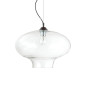 Preview: Ideal Lux BISTRO Pendelleuchte E27 ⌀400mm dimmbar Klar 120898