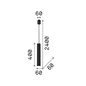 Preview: Ideal Lux LOOK GU10 Pendelleuchte ⌀60mm dimmbar Kupfer warmweiss 141855