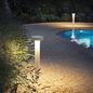 Preview: Ideal Lux TESLA Stehleuchte G9 4-fach ⌀205mm dimmbar Weiss IP44 153209