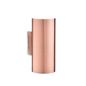 Preview: Ideal Lux LOOK GU10 Wandleuchte 2x dimmbar Kupfer warmweiss 164847