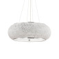 Preview: Ideal Lux PASHA Pendelleuchte E14 14-fach ⌀650mm dimmbar Chrom 164977