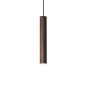Preview: Ideal Lux LOOK GU10 Pendelleuchte ⌀60mm dimmbar Braun warmweiss 170589