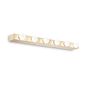 Preview: Ideal Lux PRIVE Wandleuchte E14 6-fach dimmbar Messing 179681