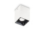 Preview: Ideal Lux NITRO LED Deckenleuchte 10W Weiss warmweiss 206035