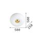 Preview: Ideal Lux ARIZONA GX53 Deckenleuchte 5x ⌀500mm dimmbar Weiss warmweiss 214511