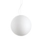 Preview: Ideal Lux CARTA Pendelleuchte E27 ⌀500mm dimmbar Weiss 226040