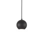 Preview: Ideal Lux MR JACK GU10 Pendelleuchte ⌀110mm dimmbar Schwarz warmweiss 231259