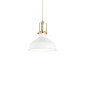 Preview: Ideal Lux ERIS Pendelleuchte E27 ⌀210mm dimmbar Weiss 238104