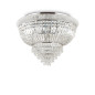 Preview: Ideal Lux DUBAI Deckenleuchte E14 24-fach ⌀780mm dimmbar Chrom 243566