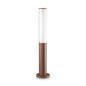 Preview: Ideal Lux ETERE LED Stehleuchte 9,5W ⌀120mm Braun IP44 neutralweiss 246956
