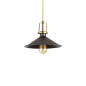 Preview: Ideal Lux ERIS Pendelleuchte E27 ⌀290mm dimmbar Schwarz 249070