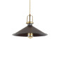 Preview: Ideal Lux ERIS Pendelleuchte E27 ⌀360mm dimmbar Schwarz 249087