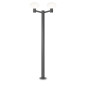 Preview: Ideal Lux CLIO Stehleuchte E27 2-fach dimmbar Anthrazit IP44 249490