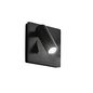 Preview: Ideal Lux LITE LED Wandleuchte 3W Schwarz warmweiss 250113