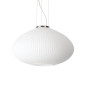 Preview: Ideal Lux PLISSE Pendelleuchte E27 ⌀450mm dimmbar Chrom 264523