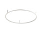 Preview: Ideal Lux ORACLE SLIM LED Deckenleuchte 55W ⌀900mm Weiss warmweiss 266015