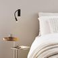 Preview: Ideal Lux IO LED Wandleuchte 3W Schwarz warmweiss 272030