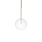 Preview: Ideal Lux EQUINOXE G4 Pendelleuchte ⌀200mm Messing warmweiss 277387