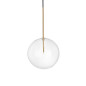 Preview: Ideal Lux EQUINOXE G4 Pendelleuchte ⌀250mm Messing warmweiss 277394