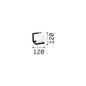 Preview: Ideal Lux ANGOLO G9 Tischleuchte Schwarz warmweiss 284316