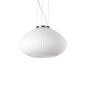 Preview: Ideal Lux PLISSE Pendelleuchte E27 ⌀350mm dimmbar Chrom 285184