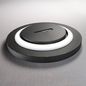 Preview: Ideal Lux FLY LED Deckenleuchte 53W ⌀600mm Schwarz IP40 warmweiss 292205