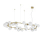 Preview: Ideal Lux PERLAGE G9 Pendelleuchte 30x dimmbar Weiss warmweiss 296746