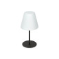 Preview: Ideal Lux ARCADIA Tischleuchte E27 ⌀280mm dimmbar Grau IP44 298597