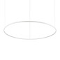 Preview: Ideal Lux ORACLE SLIM LED Pendelleuchte 76W ⌀1500mm dimmbar Weiss warmweiss 304465