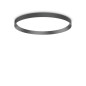 Preview: Ideal Lux FLY LED Deckenleuchte 53W ⌀600mm Schwarz IP40 neutralweiss 306612