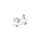 Preview: Ideal Lux DODO GX53 Wandleuchte  Messing warmweiss 314129