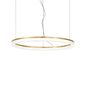 Preview: Ideal Lux CROWN LED Pendelleuchte 42W ⌀800mm Messing warmweiss 314921