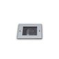 Preview: Ideal Lux TAURUS LED Einbauleuchte 6W Stahlfarben IP67 warmweiss 325620