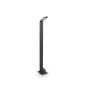 Preview: Ideal Lux AGOS LED Stehleuchte 6,5W Schwarz IP54 warmweiss 326733